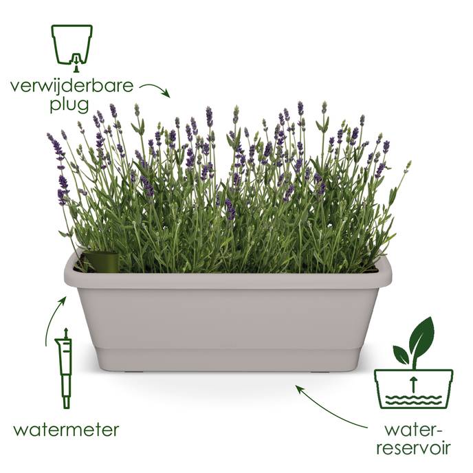 noa balkonbak xl warm grijs